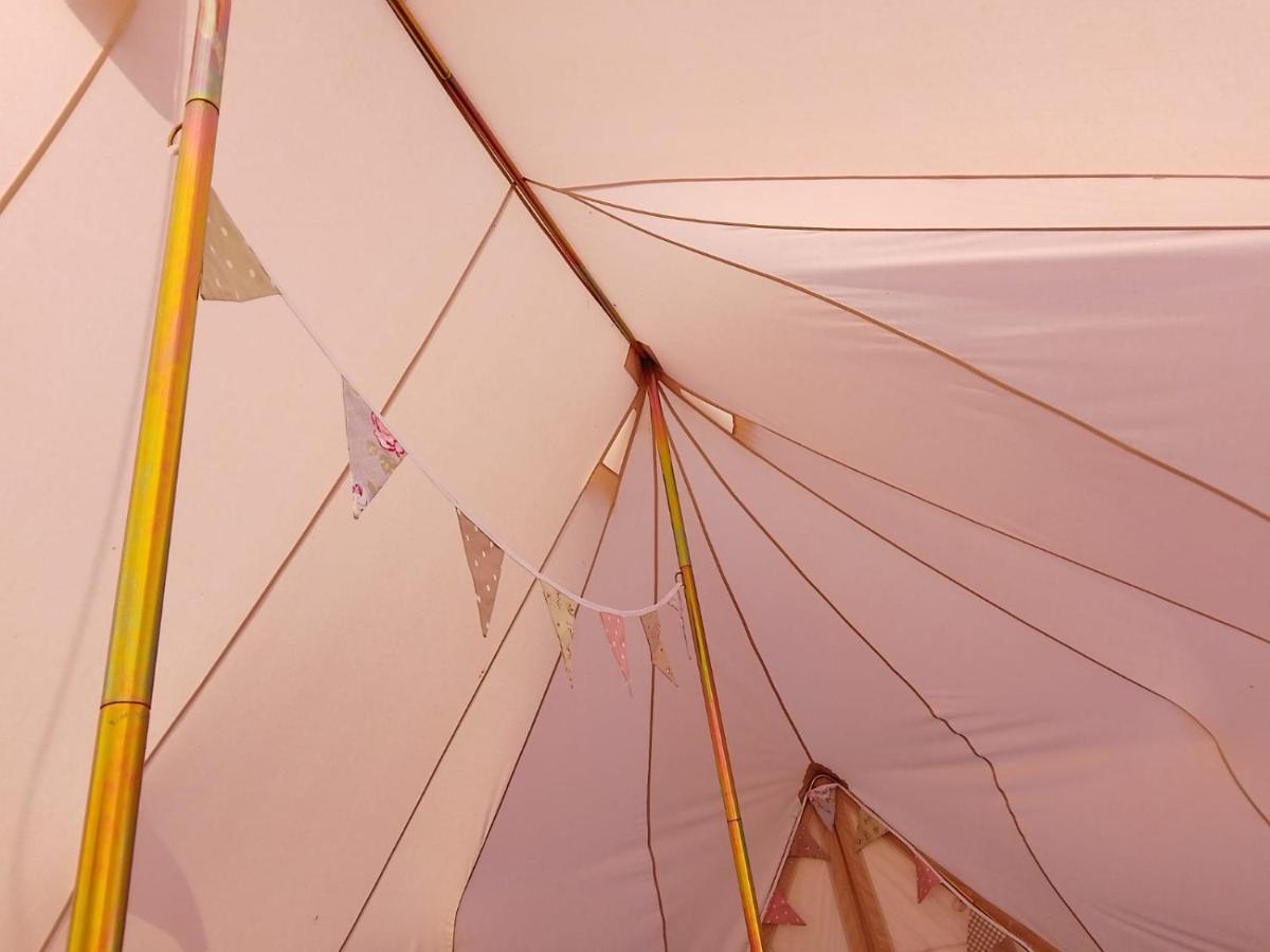 6M Emperor Tent Near Whitby With Log Burner Liverton Екстер'єр фото