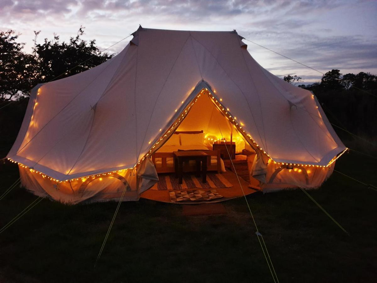 6M Emperor Tent Near Whitby With Log Burner Liverton Екстер'єр фото
