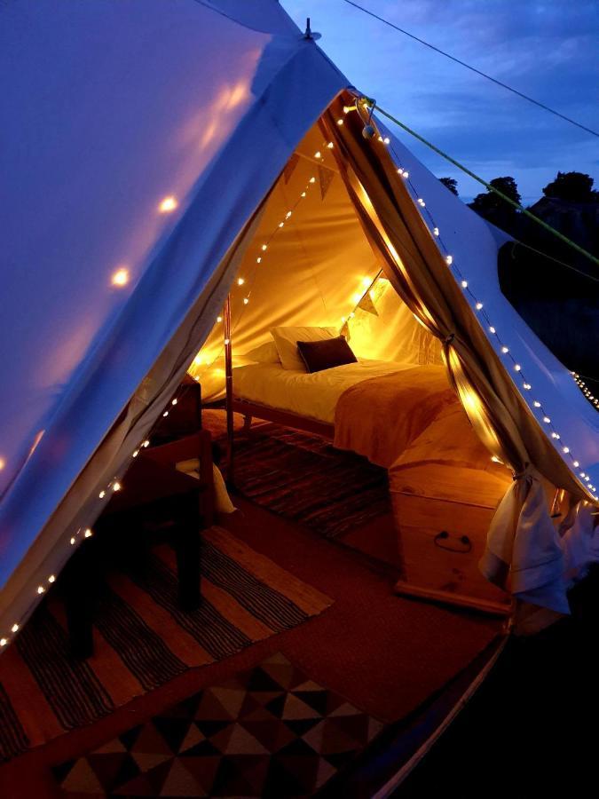 6M Emperor Tent Near Whitby With Log Burner Liverton Екстер'єр фото
