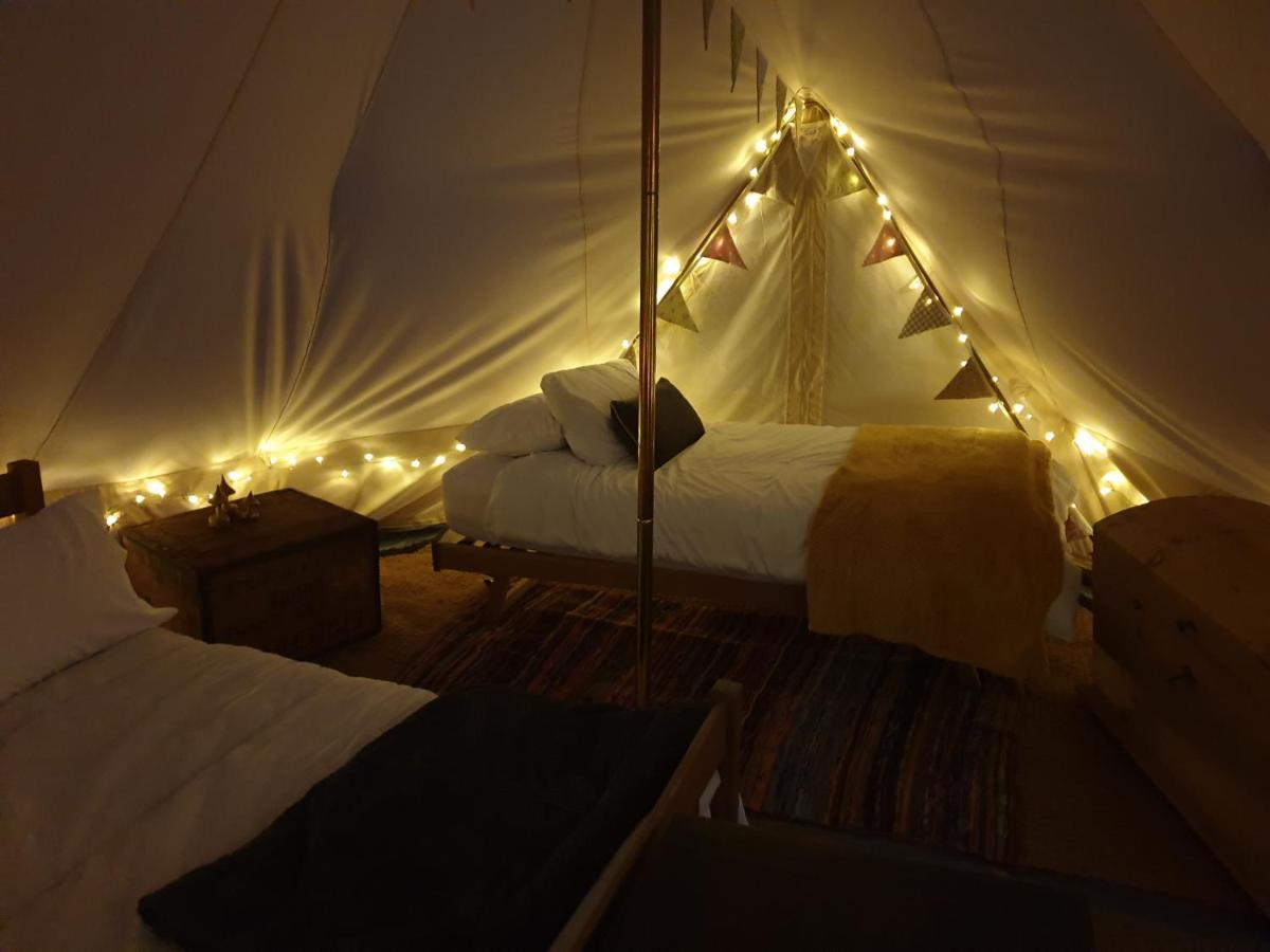 6M Emperor Tent Near Whitby With Log Burner Liverton Екстер'єр фото
